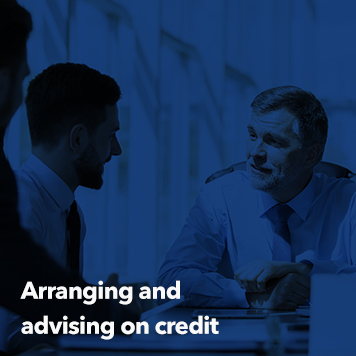 Arranging and advising credit